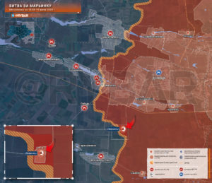 Битва за Марьинку: новости и карта боев на 19.06.2023