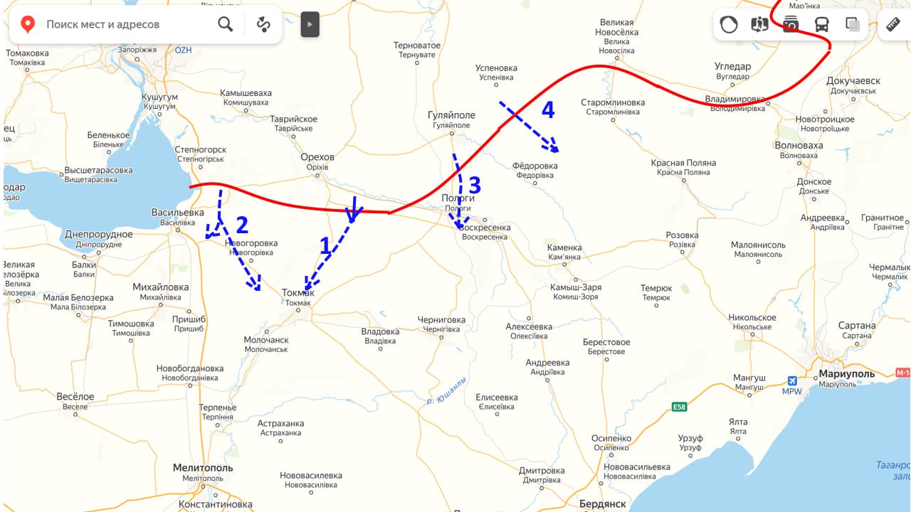 Запорожское направление - где ждать следующий удар ВСУ