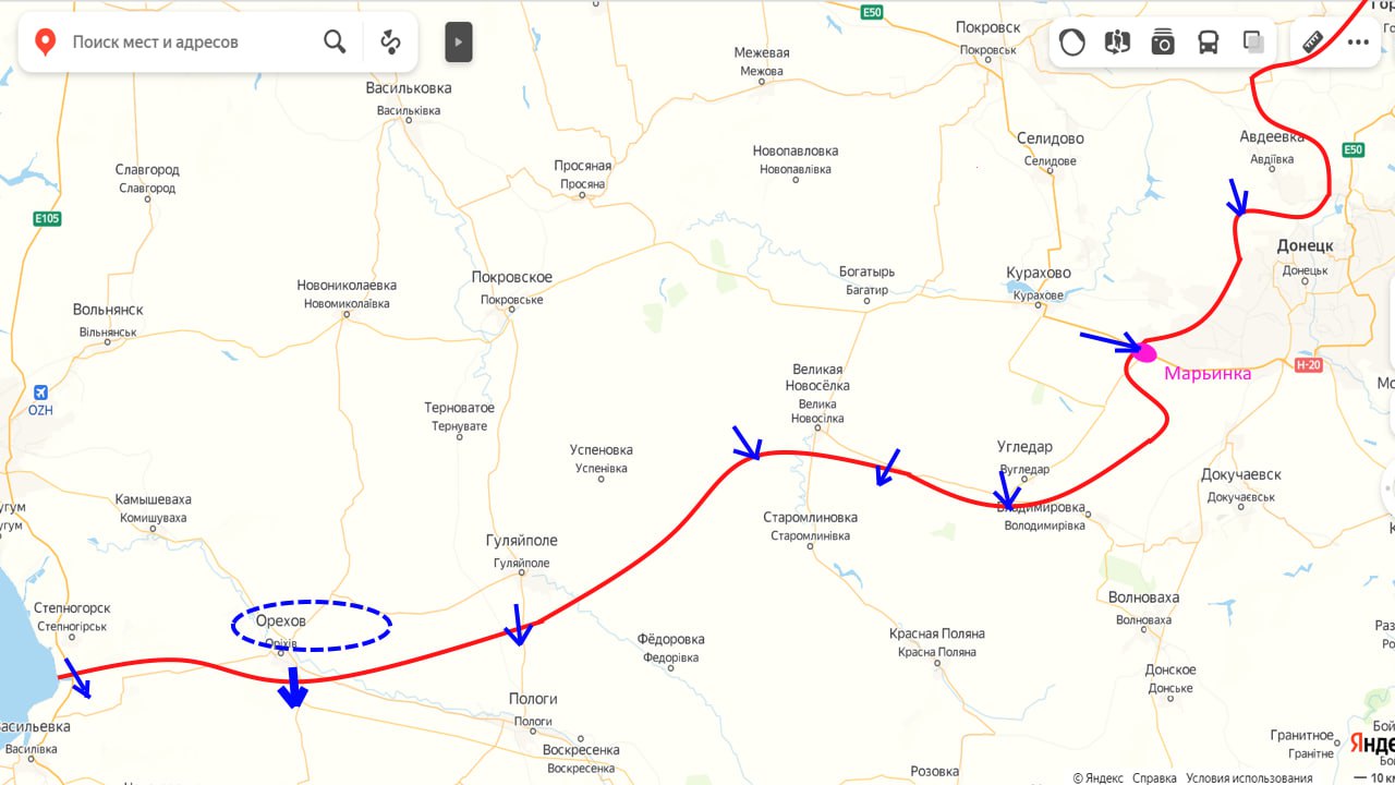 Запорожское направление — ситуация на 14.00 10.06.23